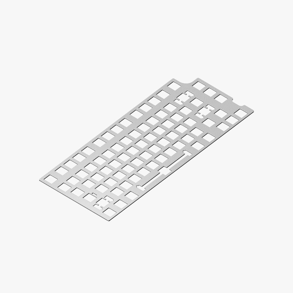 NuPhy คีย์บอร์ดแบบกลไกตําแหน่งแผ่นอุปกรณ์เสริมอลูมิเนียมวัสดุ POM แผ่นตําแหน่งที่กําหนดเองการปรับให้