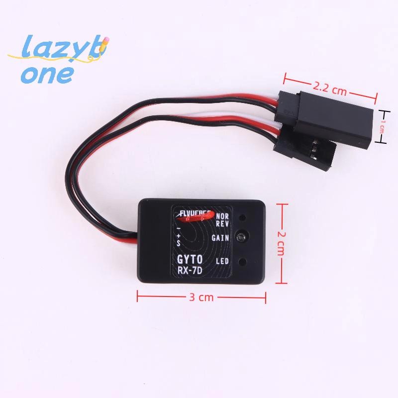 LZ-t] 1 ชุด DC 4.8-7.4V Gyroscope RX-7D Mini Gyro สําหรับรถ RC Drift Racing เรือดิจิตอล/Analog Unive