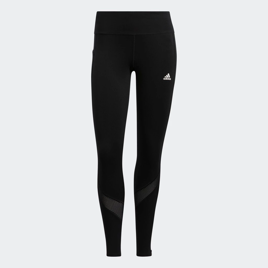 adidas วิ่ง กางเกงรัดรูป Own the Run ผู้หญิง สีดำ FS9832