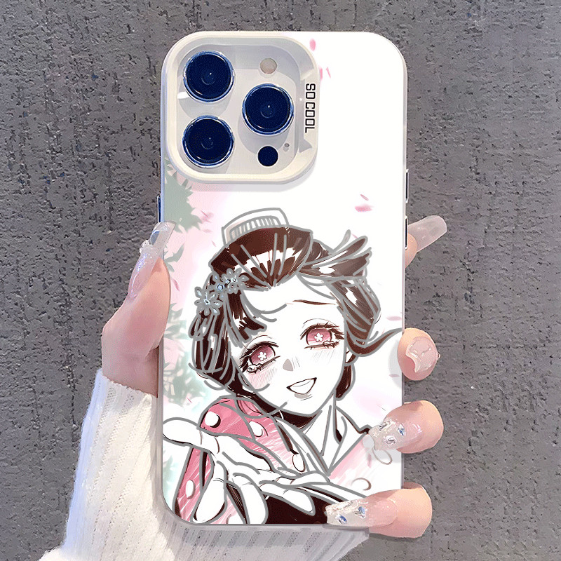 กรณีเข้ากันได้สําหรับOppo Realme Xiaomi Koyuki Demon Slayer Kimetsuไม่มีYaiba Demon SlayerดาบผลIMD I