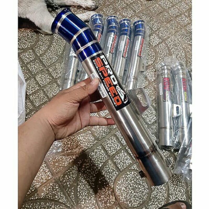 Exhaust Pro Speed Exhaust Canister เฉพาะ Inlet 51mm Kou Mahamachai