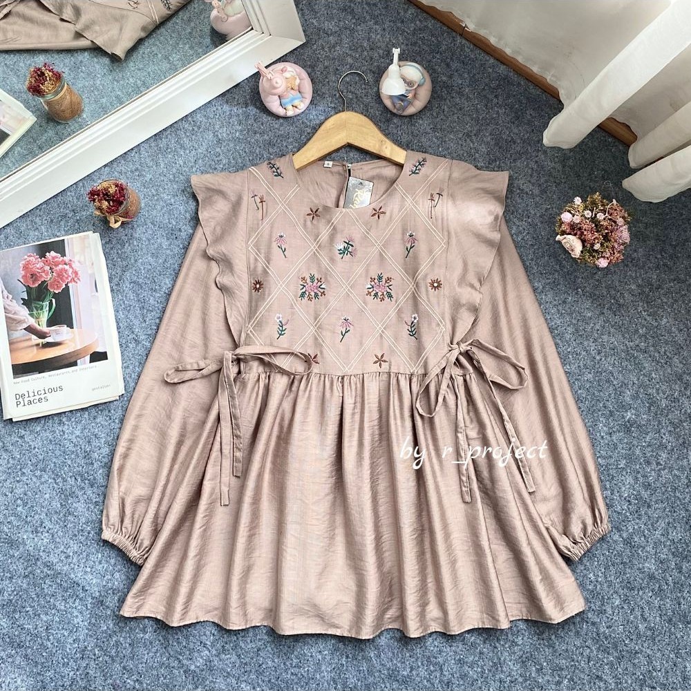 [ TCM ] เสื้อปักผู้หญิง | ไซส์ XXL XL LMS | เสื้อท็อปผู้หญิง แอล 120 110 ฯลฯ | เสื้อ Maomao โดย r_pr