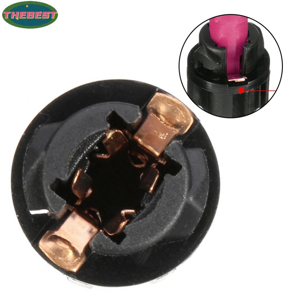 <Thebest>Bulb Holders Lamp Holder Lock Socket Panel Socket T5 Car Cluster DashboardHot Sale