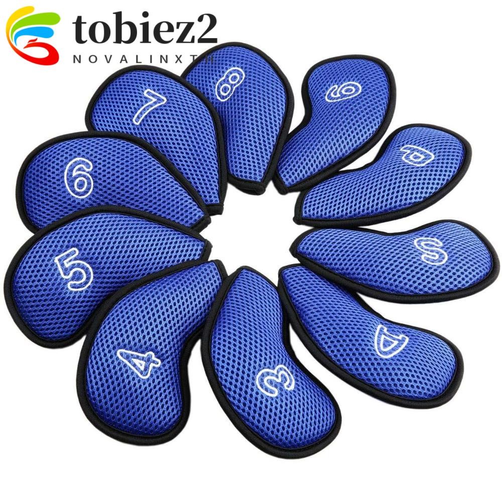 TOBIEMI Golf Club Cover ทนทานกีฬา Golf Head Cover Neoprene Protector Case พร้อมการออกแบบหมายเลข 3,4,