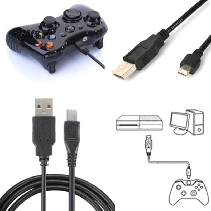 V&P Ck micro usb สายชาร์จข้อมูลสายสําหรับ playstation 4 ps4 controller
 ใหม่ ใหม่