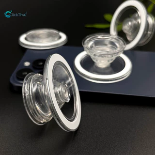 ที่ตั้งโทรศัพท์ แท่นวางมือถือ Universal mobile stand ขาตั้งแม่เหล็กแบบยืดหดได้ เบาะลมพับได้ โปร่งใส