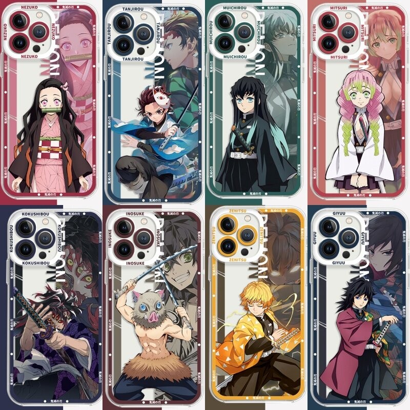 Anime Japanese Demon Slayerเคสโทรศัพท์สําหรับOPPO Realme 11 7 8 6 Pro 7i 8i 9i 9 12 Pro Plus A76 A36