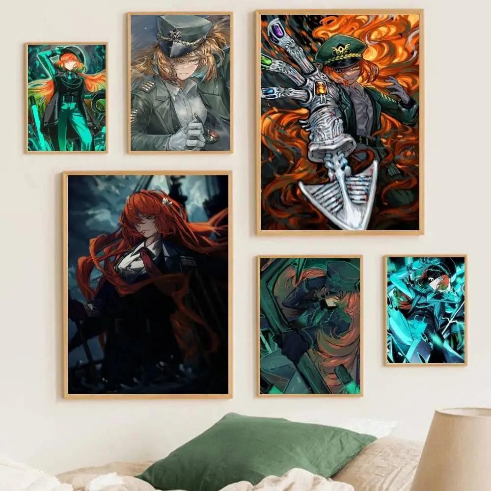 Ismael โปสเตอร์เกมเคลื่อนไหวโดย Ilimbus งานศิลปะบนฝาผนังสำหรับตกแต่งภายใน ภาพวาดดิจิตอลสำหรับห้องนั่