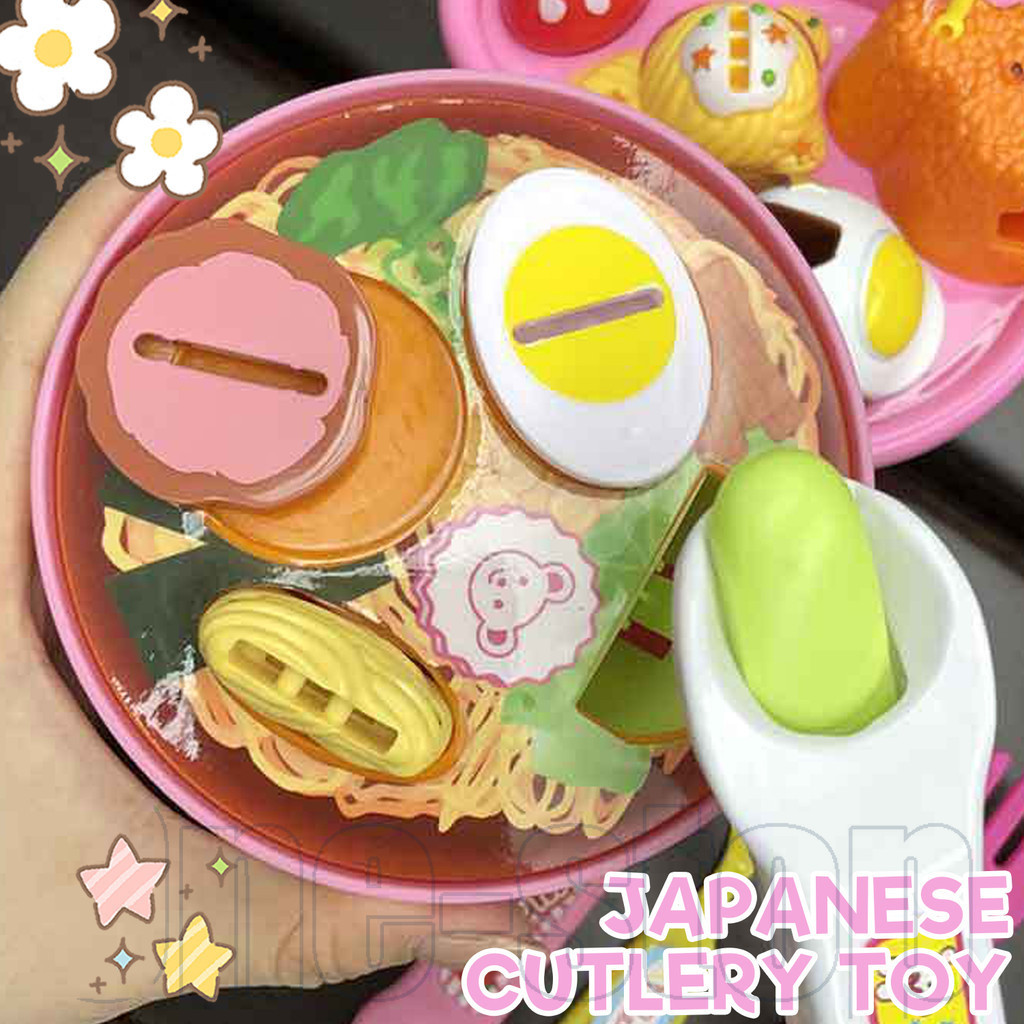 1/2/3ชุดญี่ปุ่นของเล่นชุดอาหารสําหรับเด็กบทบาทเล่น,พลาสติกจําลองซูชิราเมนไอศครีมครัวแกล้งของเล่น,การศึกษาการเรียนรู้ของขวัญส
