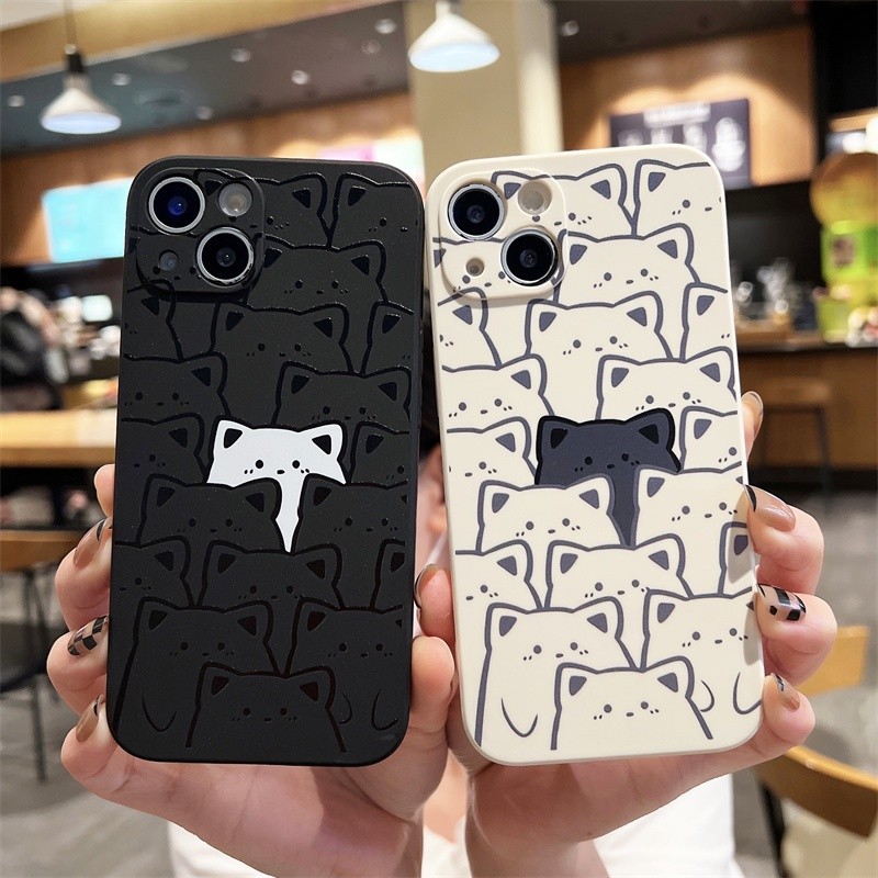 CASE meow REDMI NOTE 12 11 PRO 10 10s 13c 10c 10A 4G A2 10 5G 12C 10 PRO 9 8 POCO M4 M3 PRO 9A 9C 9T