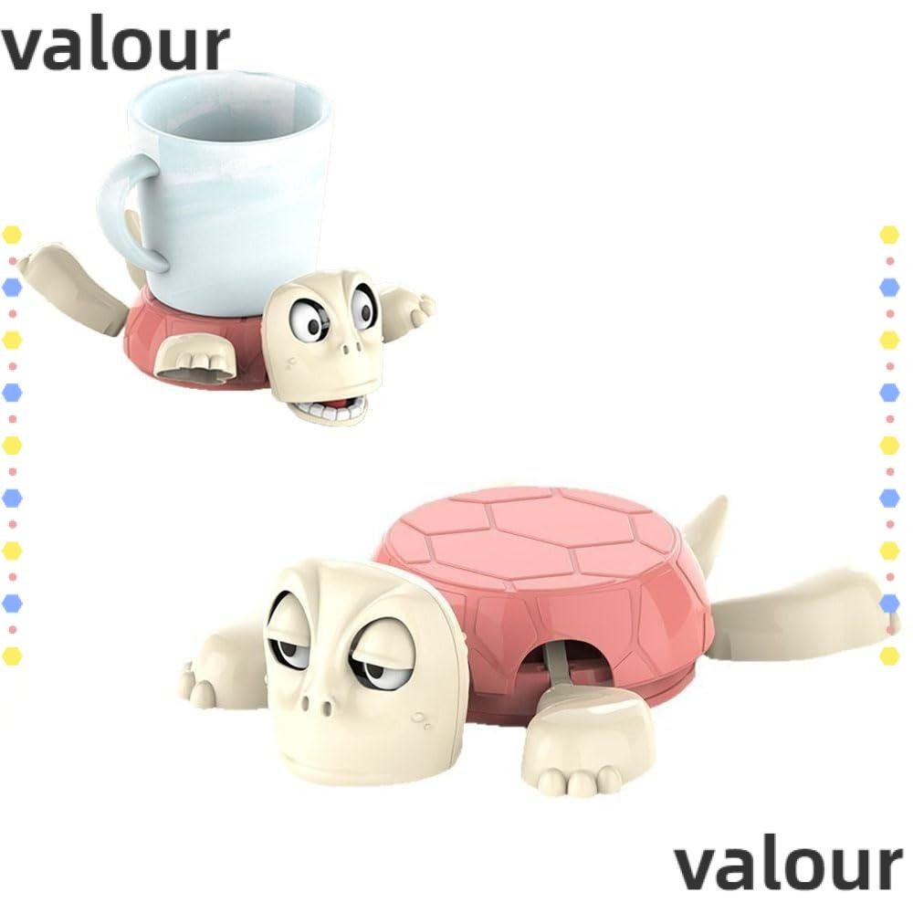 VALOUR Sea Turtle Coaster, Open Eyed Turtle Waterproof Funny Tea Coaster, พิมพ์ฉนวนกันความร้อนพร้อมท