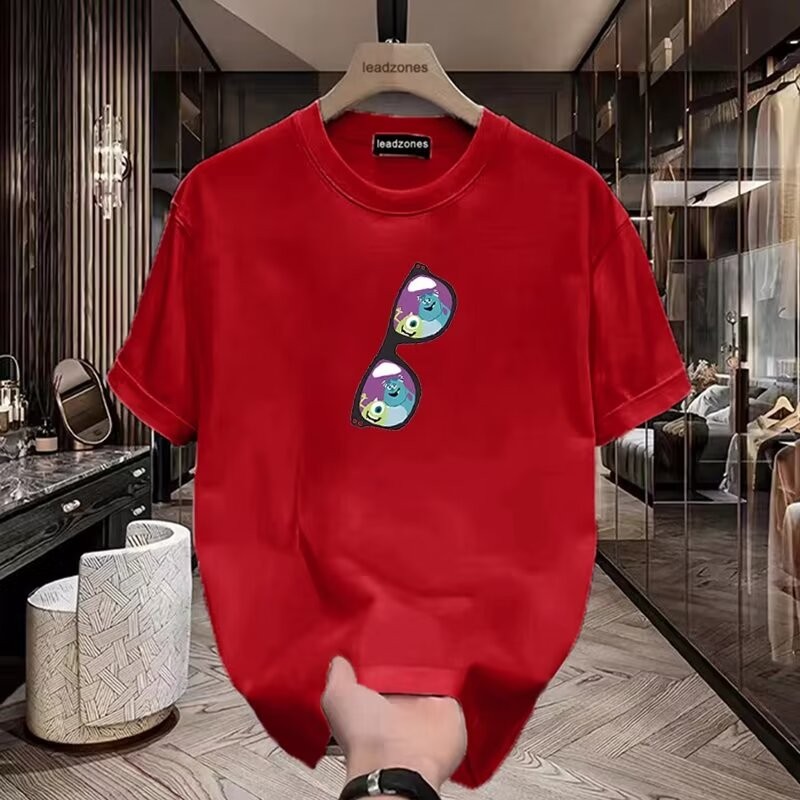 เสื้อยืด 23 ตัว20252024Top ins ฤดูร้อนสไตล์ฮิปฮอปสไตล์ใหม่ยุโรปอเมริกัน COD แขนสั้น Bottoming เสื้อผ