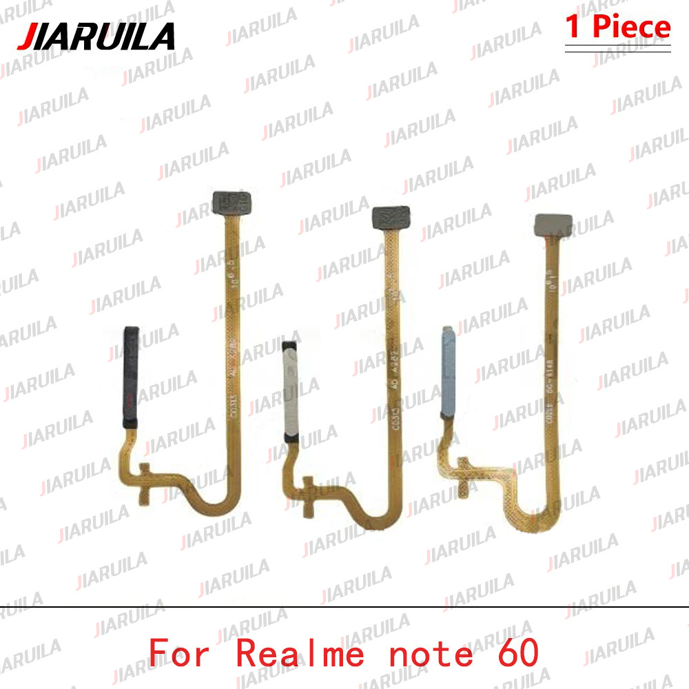 สําหรับ Realme note 60 เซ็นเซอร์ลายนิ้วมือ Touch ID Home ปุ่มเซนเซอร์ Flex Cable