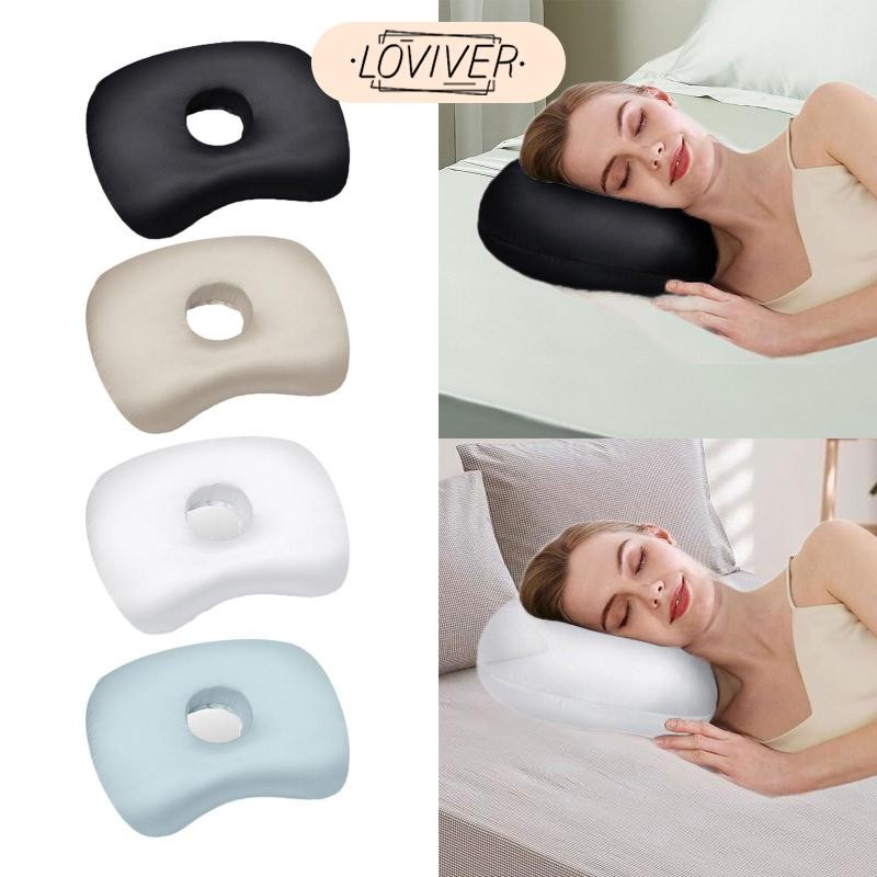 LOVIVER หมอนรองหูสำหรับคนเจาะหู ระบายอากาศดี ทำความสะอาดง่าย
