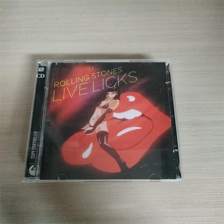 C5016(ไม่มีการปิดผนึก) Rolling Stones Live Licks 2CD laojie