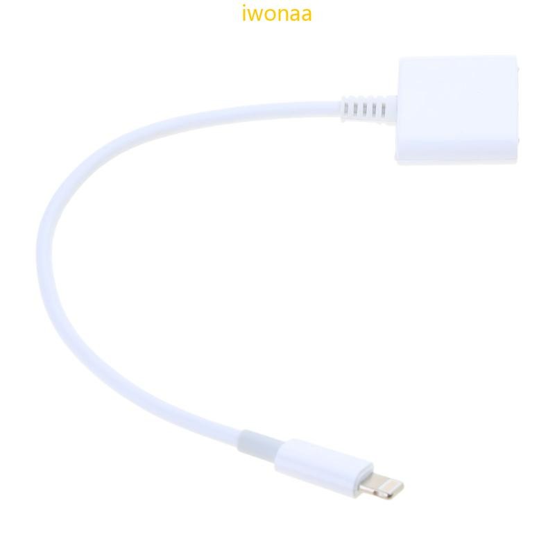 Iwo 8Pin Male ถึง 30 Pin Female Charging Sync Converter Cable 30Pin Adapter