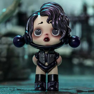 SKULLPANDA Adams Family Series ฟิกเกอร์กล่องปริศนา POPMART sp Adams Family