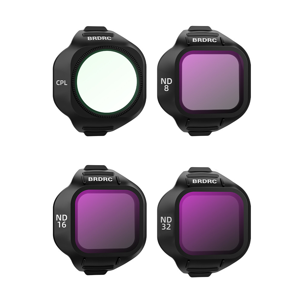 ตัวกรอง/กรอบพลาสติกสําหรับโดรน DJI MINI 5 PRO - ชุดตัวกรอง CPL/ND16/UV, กระจกออปติคอลพร้อมเคลือบนาโน