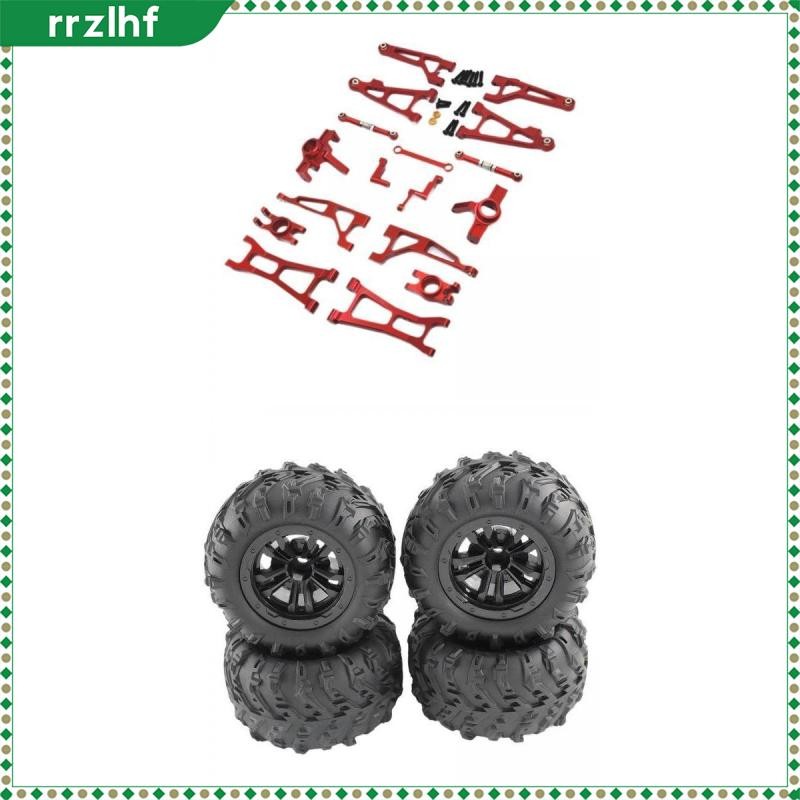 [rrzlhf] 1/16 RC Car Parts อะไหล่รถเปลี่ยน Tyres Wheel สําหรับ M163 RC SUV