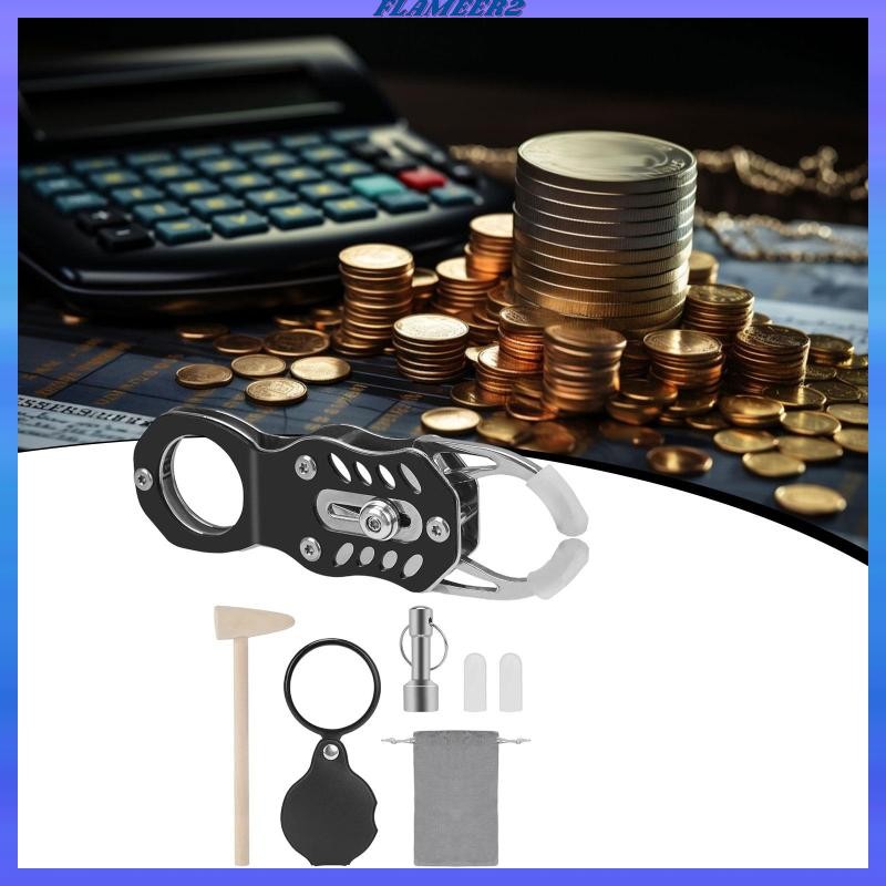 [Flameer2] Coin Ping Test ใช้งานง่ายโลหะทองและเงินเหรียญ Ping อะไหล่ทดสอบ