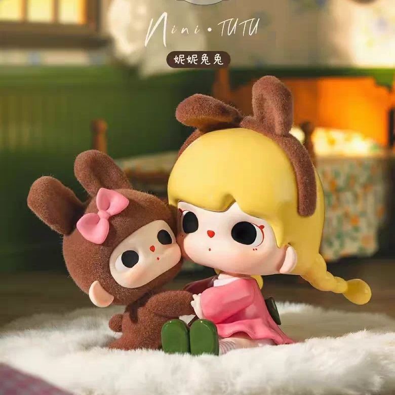 TUTU BEAR TUTU BEAR Bunny BEAR Her Little World Mystery Box ของขวัญสาวน่ารักเดสก์ท็อปตกแต่ง