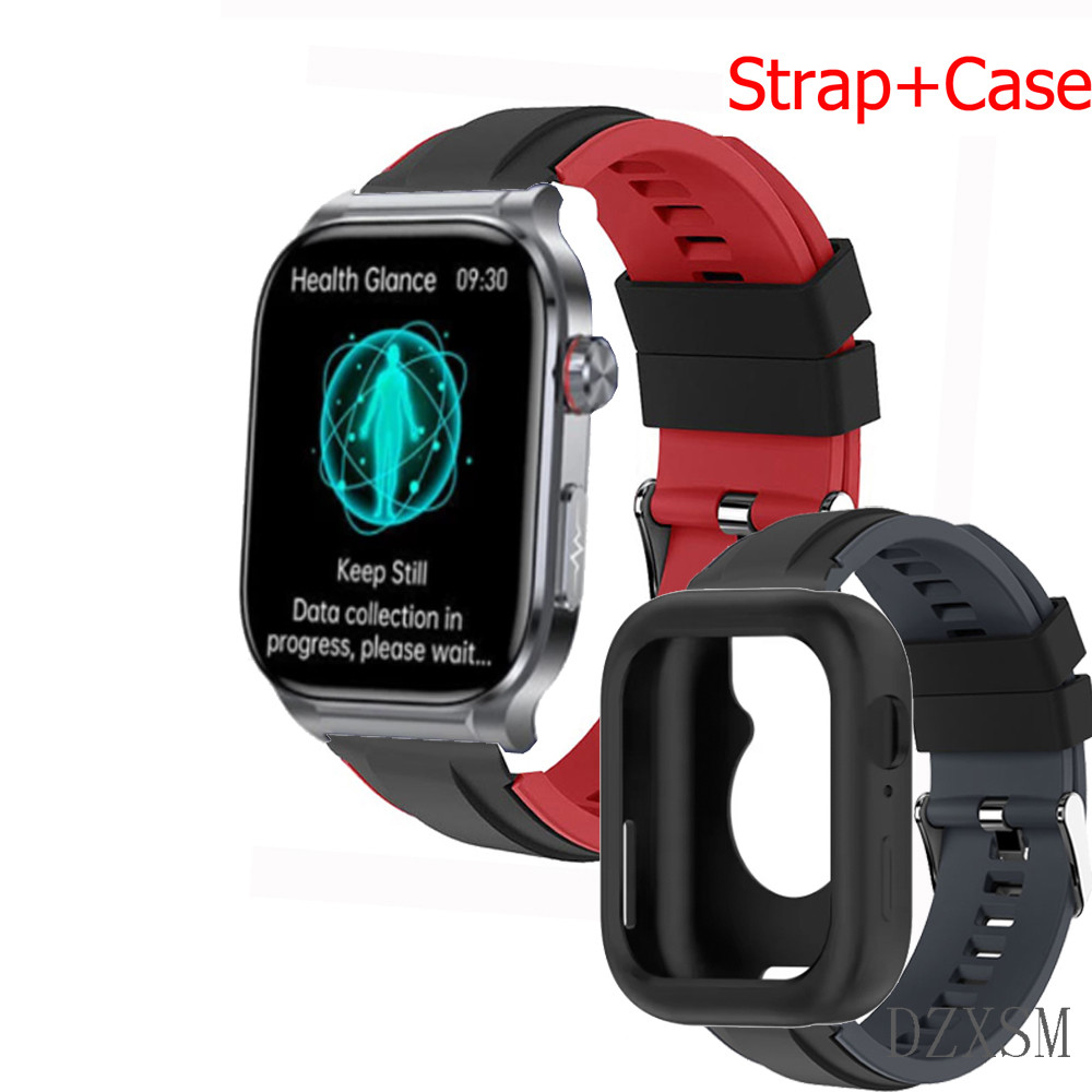 เคส Hcare Plus5 Case สมาร์ทวอท์ชหน้าจอฝาครอบป้องกันสําหรับ Hcare Plus5 SmartWatch Band สร้อยข้อมือสา