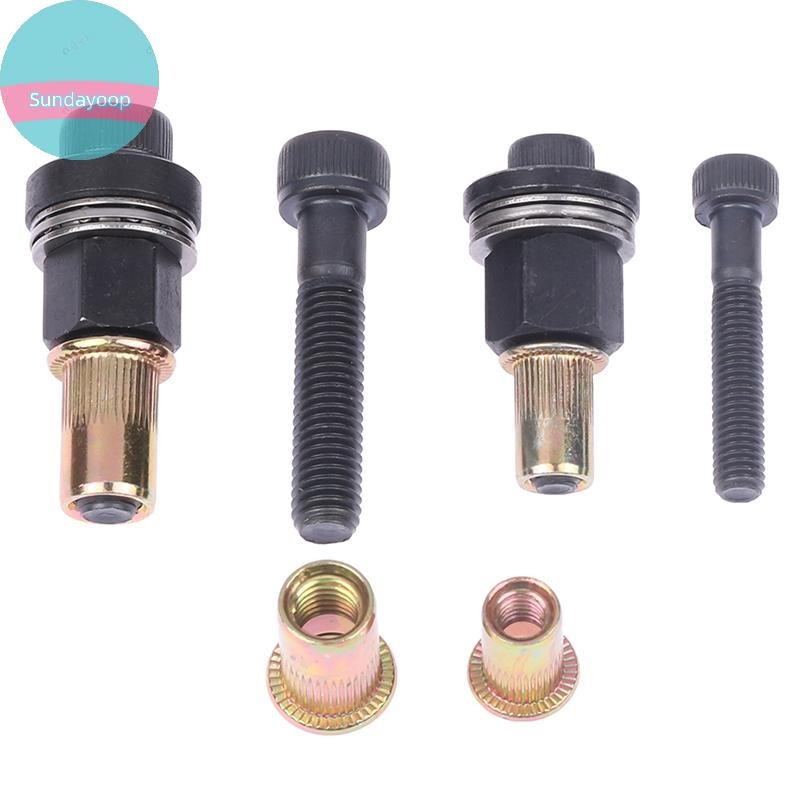 Sund M6 M8 Rivet Nut s คู่มือ Riveter คอลัมน์สแตนเลสหกเหลี่ยมถั่ว AM6SS AM8SS DIY เจาะ Rivet ด้านนอก