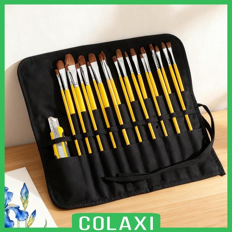 ที่ใส่แปรงทาสี ผ้า Oxford 22 Slot Art Supplies Storage Organizer