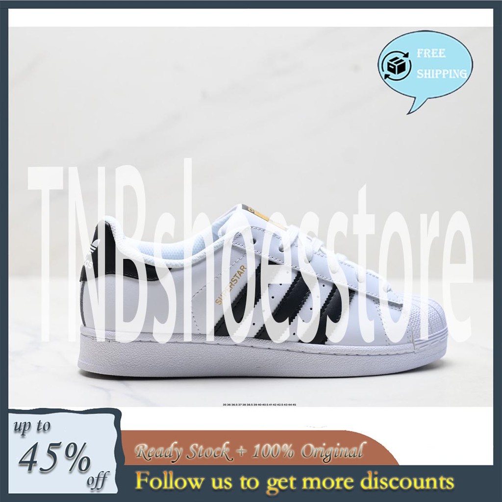 Superstar C77124 รองเท้าสำหรับออกกำลังกาย Unisex ดีไซน์ลายเฉพาะ เหมาะกับฤดูใบไม้ร่วง