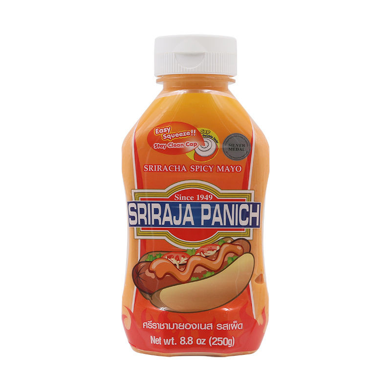 ซอสพริกศรีราชาพานิช สไปซี่ มาโย ขนาด 250 กรัม/ขวด SRIRAJA PANICH SPICY MAYO 250G/BOT