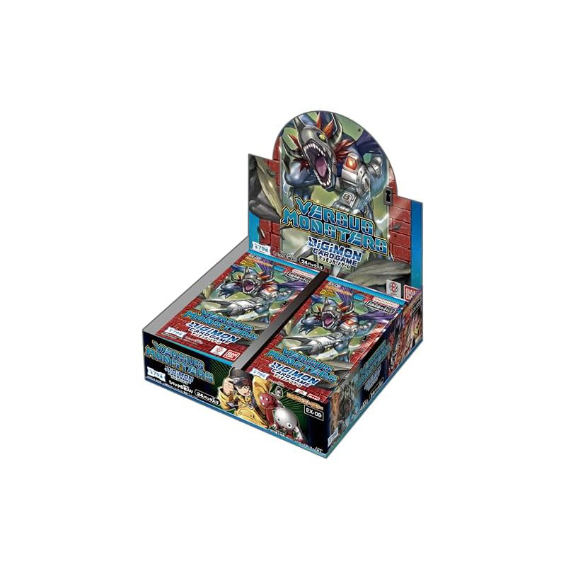 BANDAI Digimon Card Game Extra Booster VERSUS MONSTERS【EX-09】 (BOX) 24 packs included