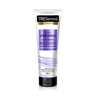 Tresemme Color Vibrancy Aminobond+ No.2 Conditioner เทรซาเม่ ครีมบำรุงผม 220ml (Bleached Hair/Dark Colored Hair)