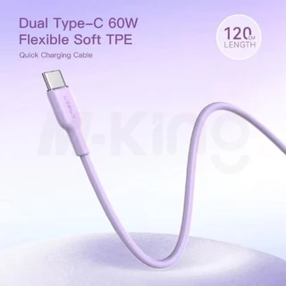 สายชาร์จ Orsen by Eloop S12 สายชาร์จเร็ว Type-C to Type-C ยาว 1.2 ม. PD60W Orsen Eloop Store