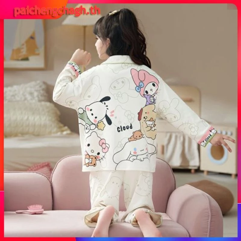 FAIRY_BABYชุดนอนมายเม ชุดนอนเด็กผู้หญิง 10 ขวบ ชุดนอนเด็กแขนยาว ชุดนอน sanrio ชุดนอนเด็กโต ผู้หญิง 12 15 ปี ชุดนอน hello kitty ชุดนอนเด็กผ้าคอตตอนนิ่ม ชุดนอนpochacco ชุดนอนแม่ลูก ชุดนอน kuromi ชุดนอนคู่แม่ลูก ชุดนอนเด็กหญิง ชุดนอนเด็กผ้าคอตตอน ชุดนอนนุ่มๆ thumbnail 3