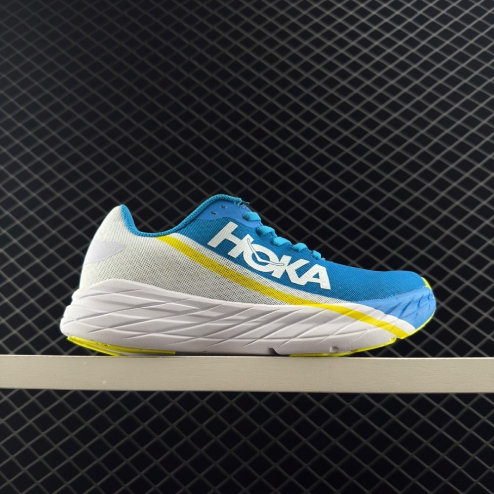 รองเท้าวิ่ง Hoka ROCKET X Unisex แบบ breathable น้ำหนักเบาทาข่าย รหัส 2G0P