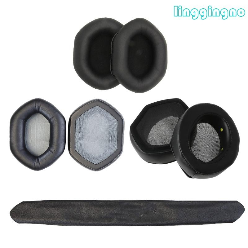 RR โฟมนุ่มหนังหูฟังสําหรับ V-Moda Crossfade 2 M-100 LP2 ชุดหูฟัง Earmuffs แผ่นรองหูฟัง