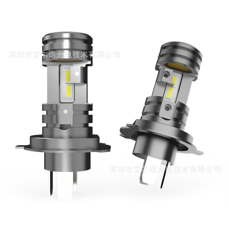 ไฟรถจักรยานยนต์ LED H4/HS1/H19/PX43T ไฟ LED ประเภทพัดลมแบบบูรณาการ Adapt to Car Light Explosion