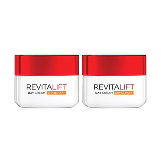 Loreal Paris Revitalift Anti-Wrinkle + Firming Day Cream SPF35/PA++ [50ml x 2pcs].