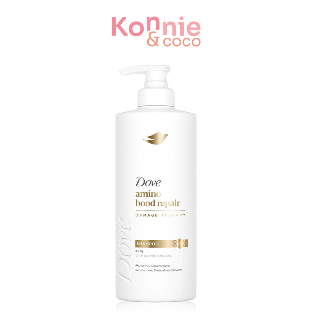Dove Amino Bond Repair Shampoo 370ml โดฟ แชมพู ฟื้นบำรุงของผมที่ถูกทำลาย.