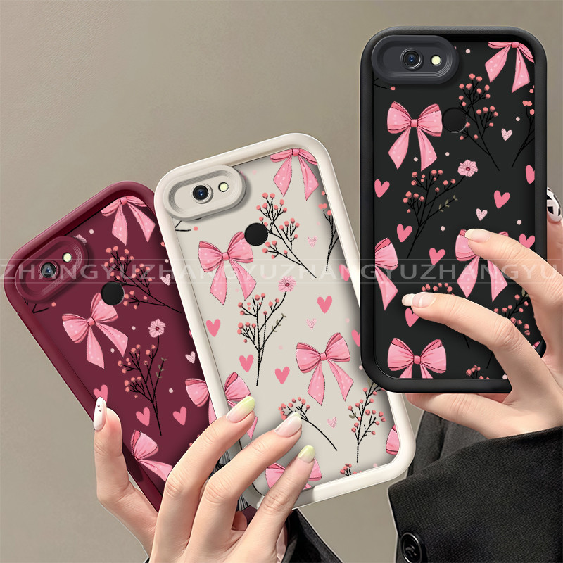 เหมาะสําหรับ TECNO POP 2F B1F 2 เคสโทรศัพท์ใหม่สาขาโบว์ป้องกันด้วยความงามปกอ่อน JT05