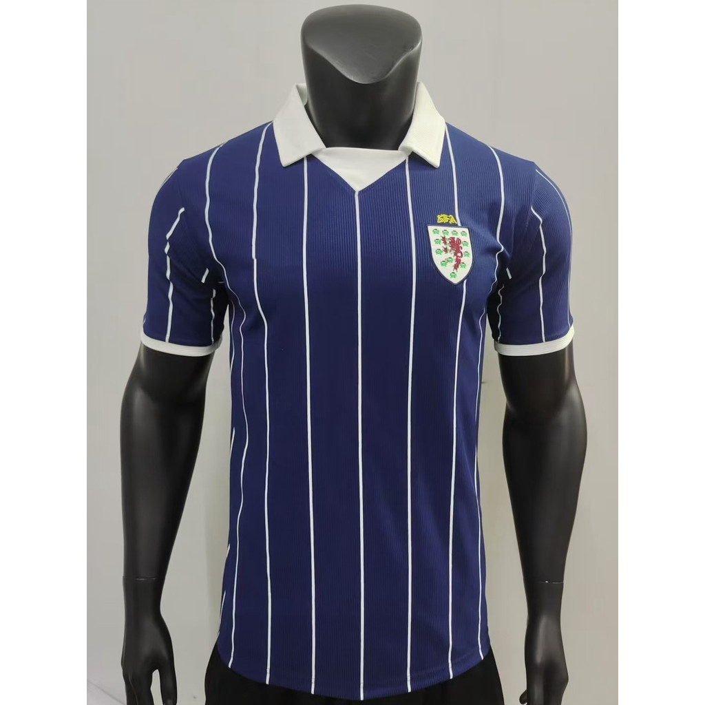 warrix official store กีฬา ชุดฟุตบอลไทยแขนสั้นเสื้อวินเทจประจำบ้านชาวสก็อต2002