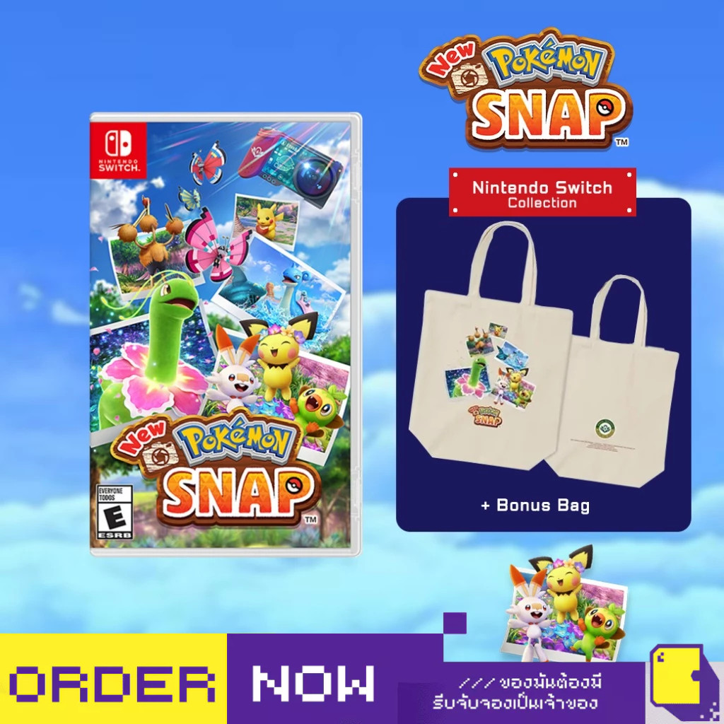 [+..••] NSW NEW POKEMON SNAP (เกม Nintendo Switch™🎮)