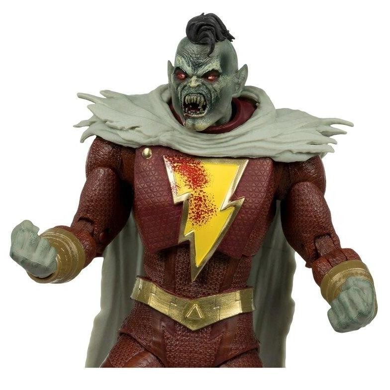 รับประกัน MCFARLANE ของเล่น DC MULTIVERSE GOLD LABEL SHAZAM 7" ACTION FIGURE DC VS VAMPIRES