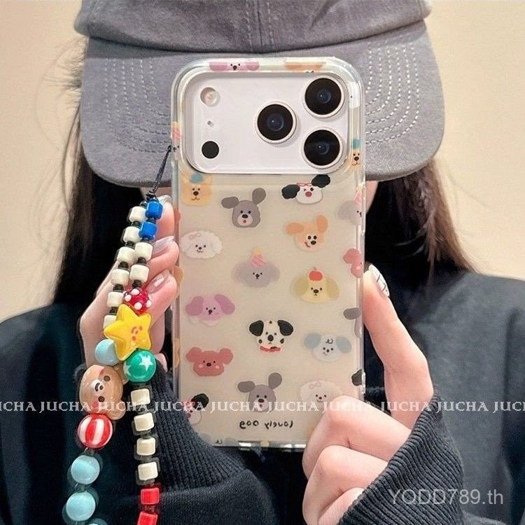 เคสโทรศัพท์ เหมาะสําหรับ iPhone 7 8 X XS XR XSMAX 11 12 13 14 15 16 17 Pro max Plus Air Color Puppy 