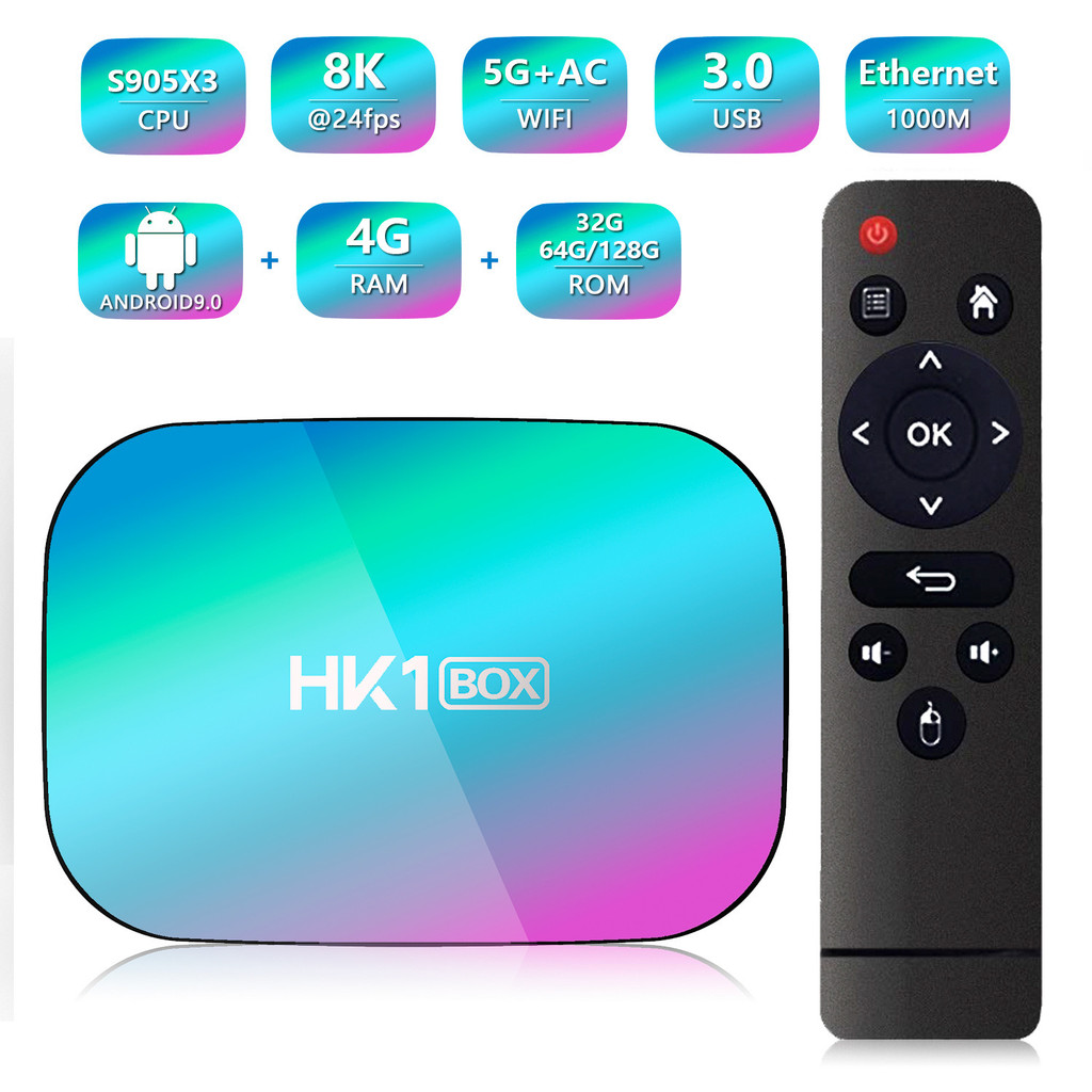 HK1BOXS905X39.0 TVBOX Play+BT