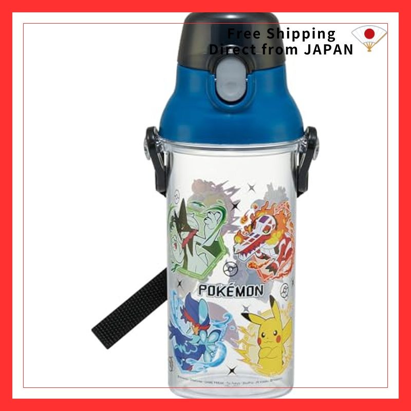 Skater Kids Plastic Lunch Bottle Pokémon