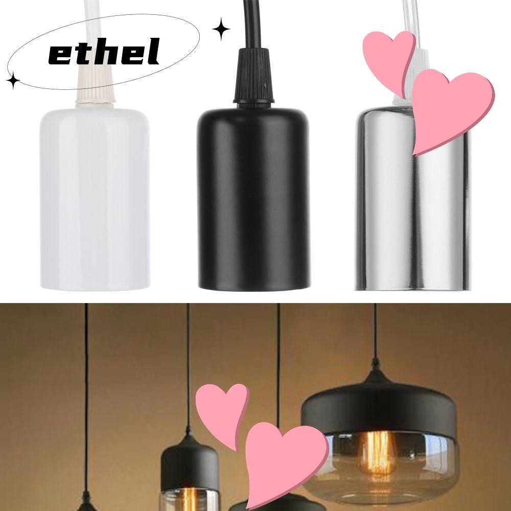 ETHEL 0.5 M/0.8 M/1 M/1.2 M/1.5 M/2 M E27 โคมไฟ Vintage Retro Hot จี้หลอดไฟซ็อกเก็ต