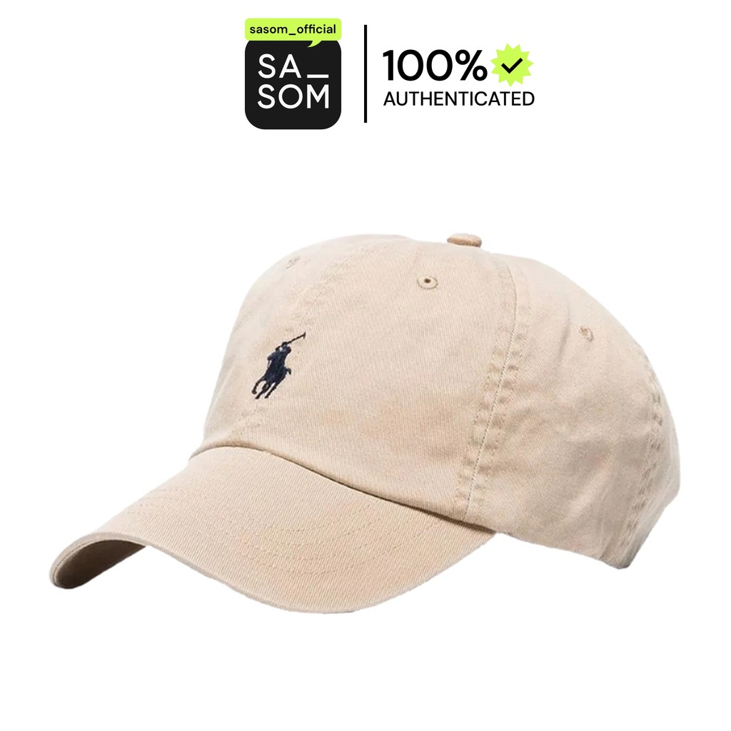 Polo Ralph Lauren The Iconic Cotton Chino Ball Nubuck Relay | ของแท้ ตรวจสอบโดย SASOM – โปรปัง