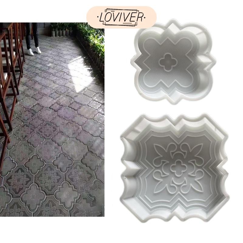 2 ชิ้นสีอิฐปั้นรูปแบบ DIY แม่แบบอุปกรณ์เสริมสําหรับพื้นที่ปิคนิค