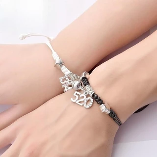 สร้อยข้อมือคู่รักมีแม่เหล็ก เหมาะเป็นของขวัญวันครบรอบ วันเกิด และวันวาเลนไทน์